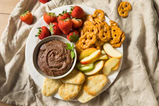 Brownie Batter Chickpea Dip Healthy Summer Snacks for Kids
