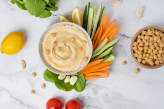 Greek Style Bean Dip Healthy Summer Snacks for Kids